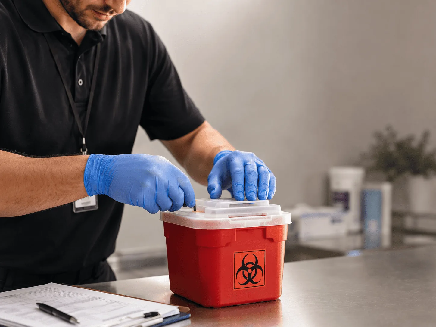 Why choose Sharps Waste Disposal in Burr Oak, MI